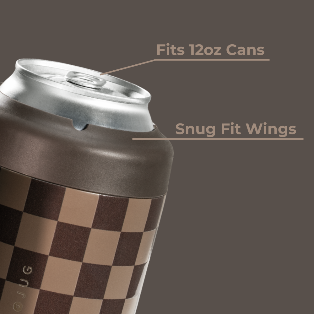 Autumn Checkers - Can Cooler (Standard)