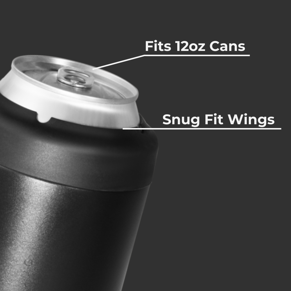 Black - Can Cooler (Standard)