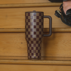 Autumn Checkers - Traveler (32oz) (2)